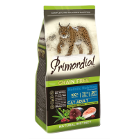 Primordial Kattenvoer, Adult Salmon Tuna. 6kg.  +  Tijdelijk GRATIS Hoogwaardig blikvoer