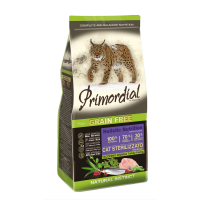 Primordial Kattenvoer, Sterilized Turkey Herring. 2kg.  +  Tijdelijk GRATIS Hoogwaardig blikvoer
